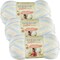 Bernat Softee Baby Baby Baby Yarn 3 Pack of 120g/4.25oz Acrylic 3 DK (Light) - 310 Yards Knitting/Crochet